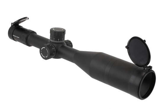 Primary Arms platinum series PLX5 6-30X56mm riflescope with DEKA AMS MIL reticle features a 34mm main tube for extra strength and turret travel